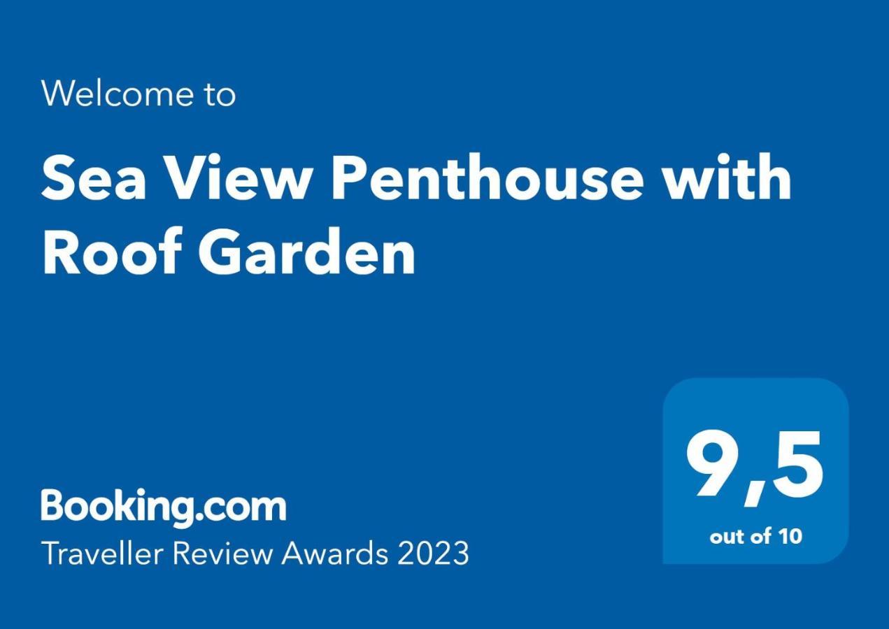 Sea View Penthouse With Roof Garden * Chania (Crete)