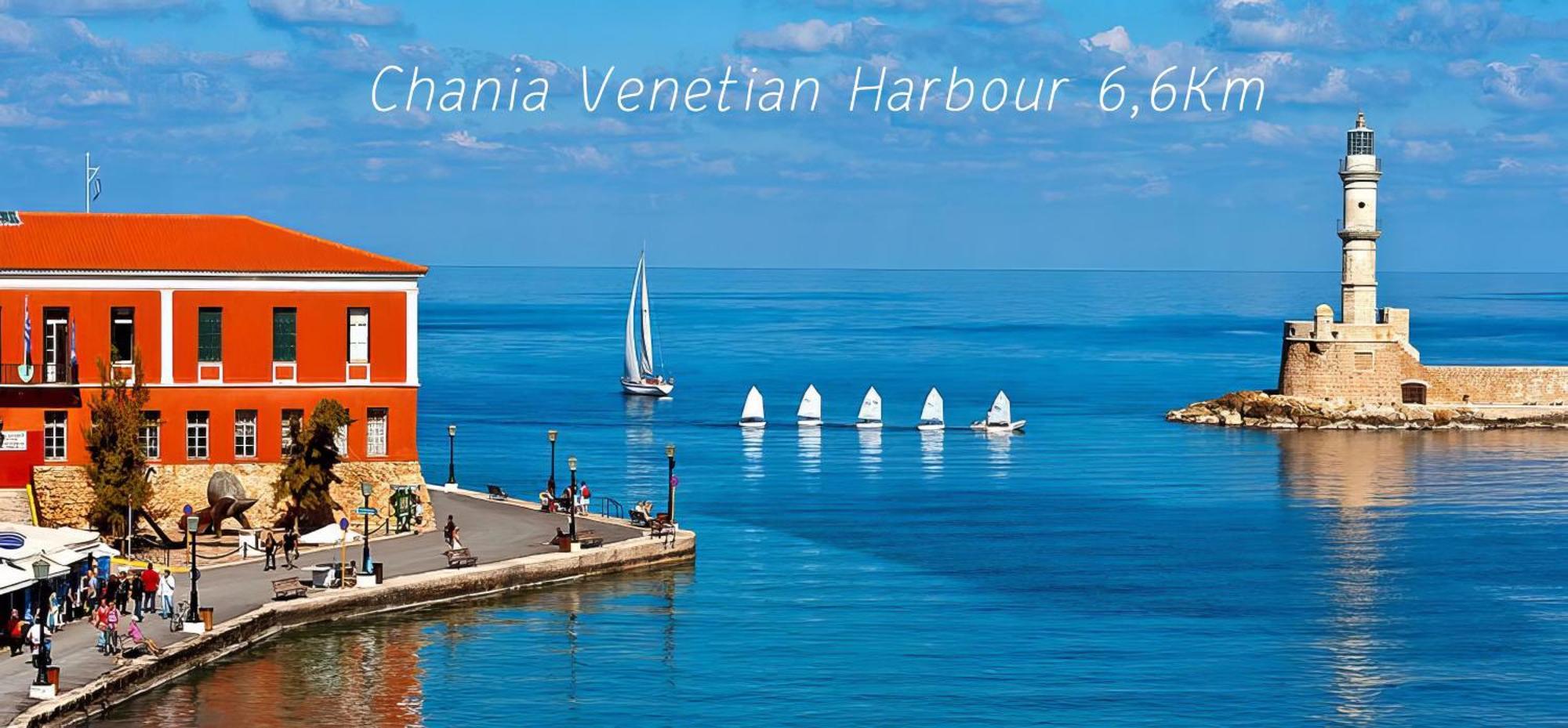 Souda Bay View With Private Pool Near Chania * Chania (Crete)