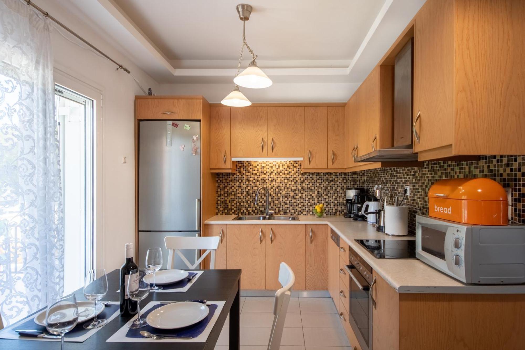 Apartment Souda Bay View With Private Pool Near Chania *