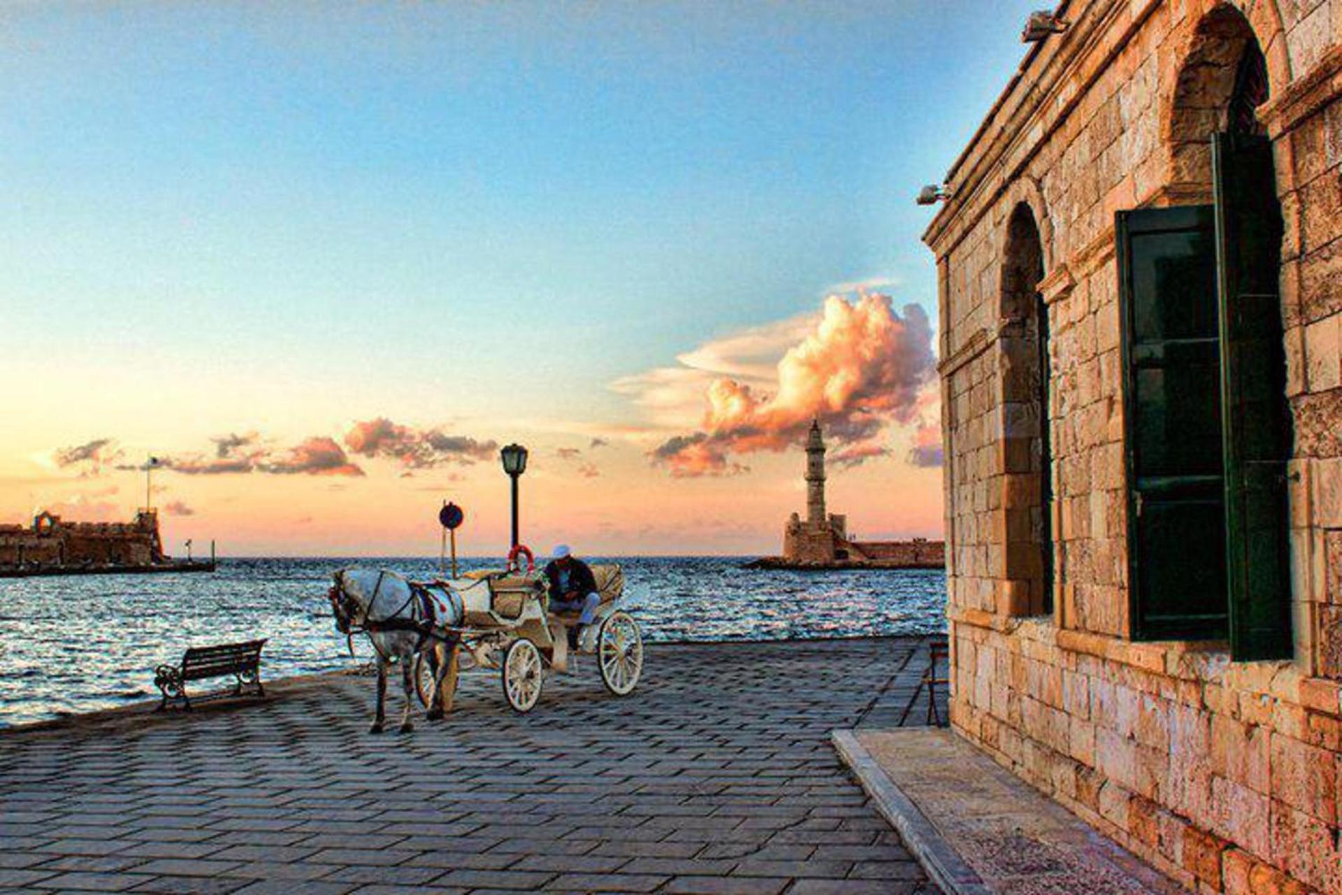Apartment Beautiful 2-bed In Chania 65 Sqm Space W