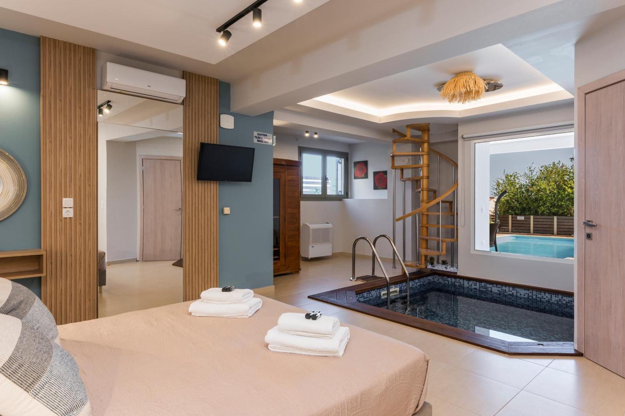 Villa Olive Chrysi Luxury With In-room Plunge Pool Chania (Crete)