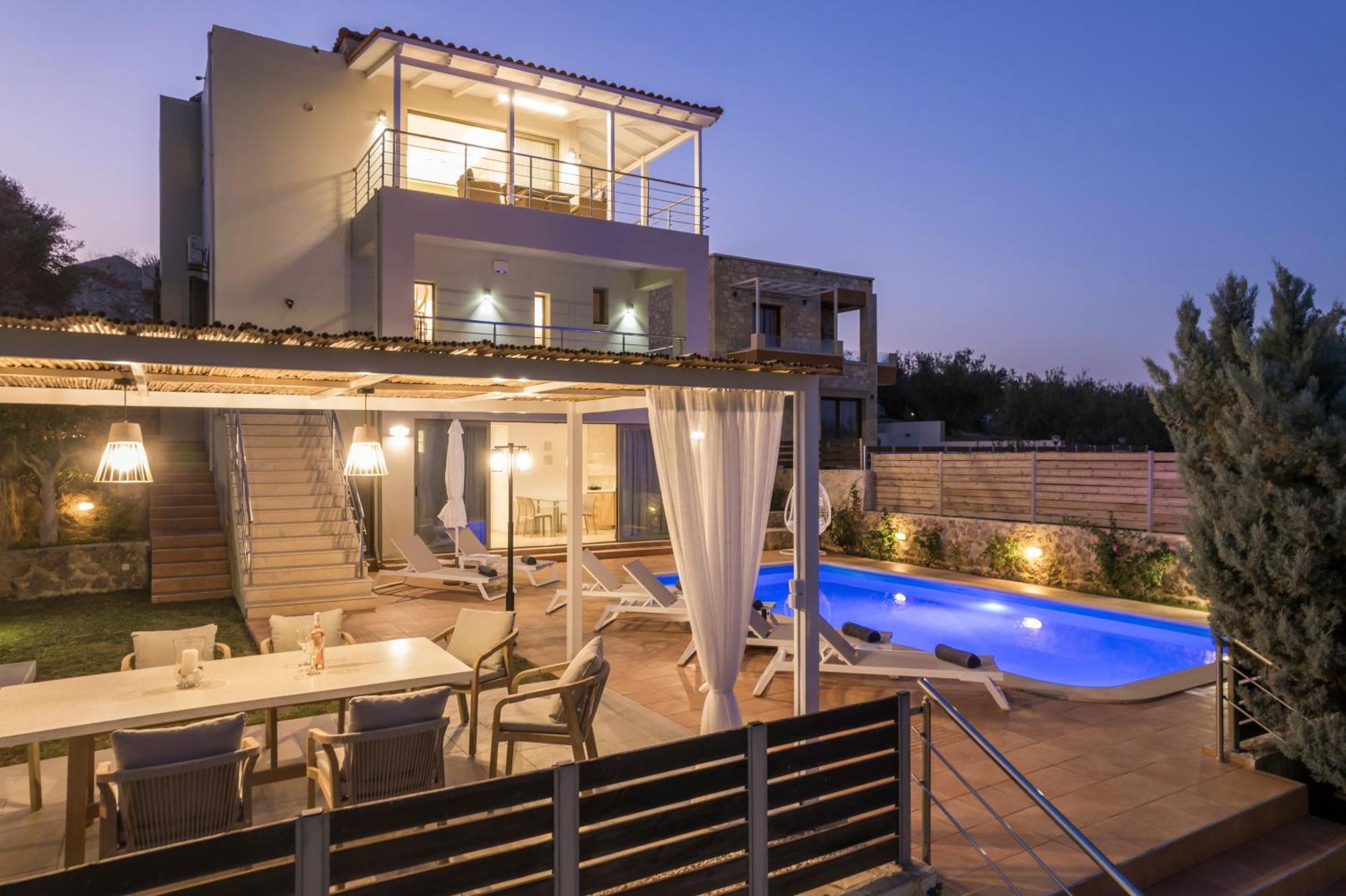 Villa Olive Chrysi Luxury With In-room Plunge Pool *