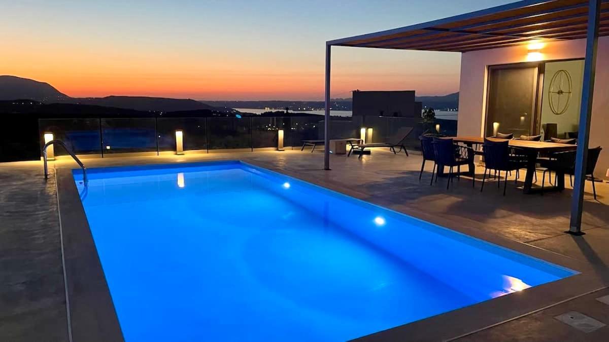 Eleni Sea And Mountain View Villa Chania (Crete)