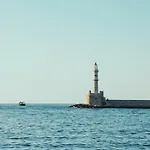 White Houses In The Heart Of Chania