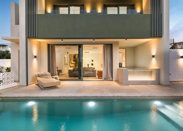 Lux Sea View Villa By Chania Living Stories