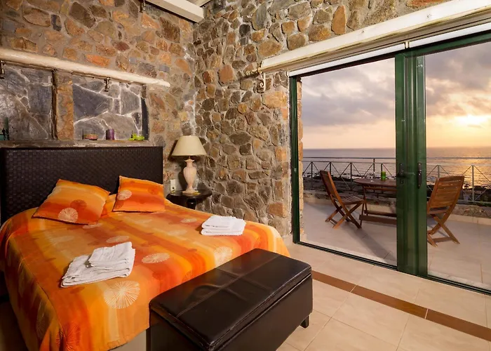 Seaview Villa Amphitriti With Private Pool, 20 Min From Elafonissi Beach