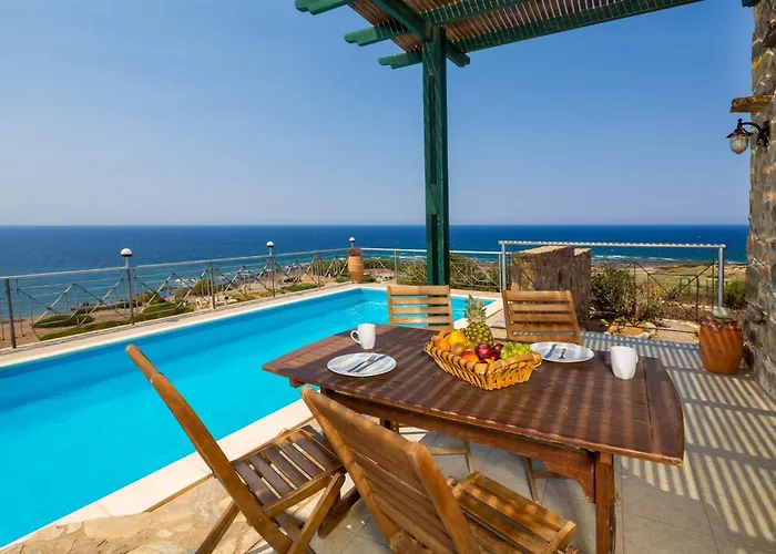 Amazing Sea Views At Villa Elafonissi With Private Pool, Near Elafonissi Beach