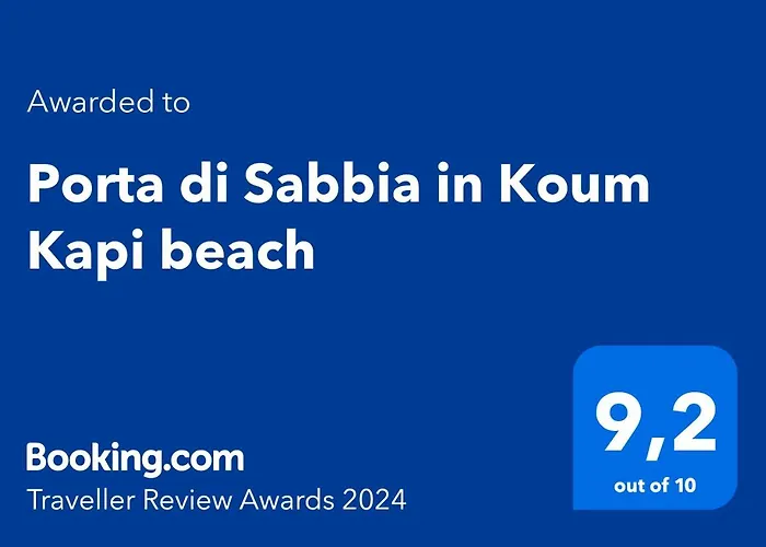 Porta Di Sabbia In Koum Kapi Beach