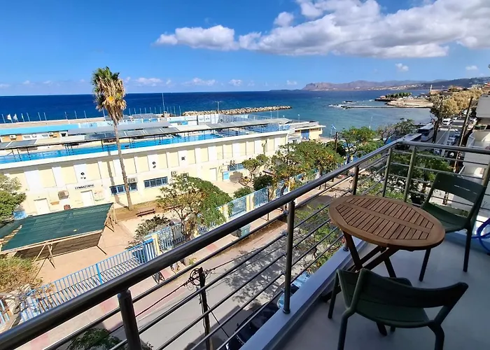 Sea View Modern 2Br Top Floor On Nea Chora Beach