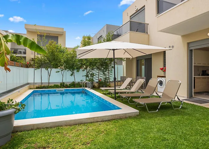 Park And Sea View Villa With Pool 2
