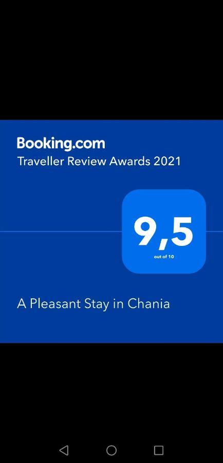 A Pleasant In Chania Apartamento *