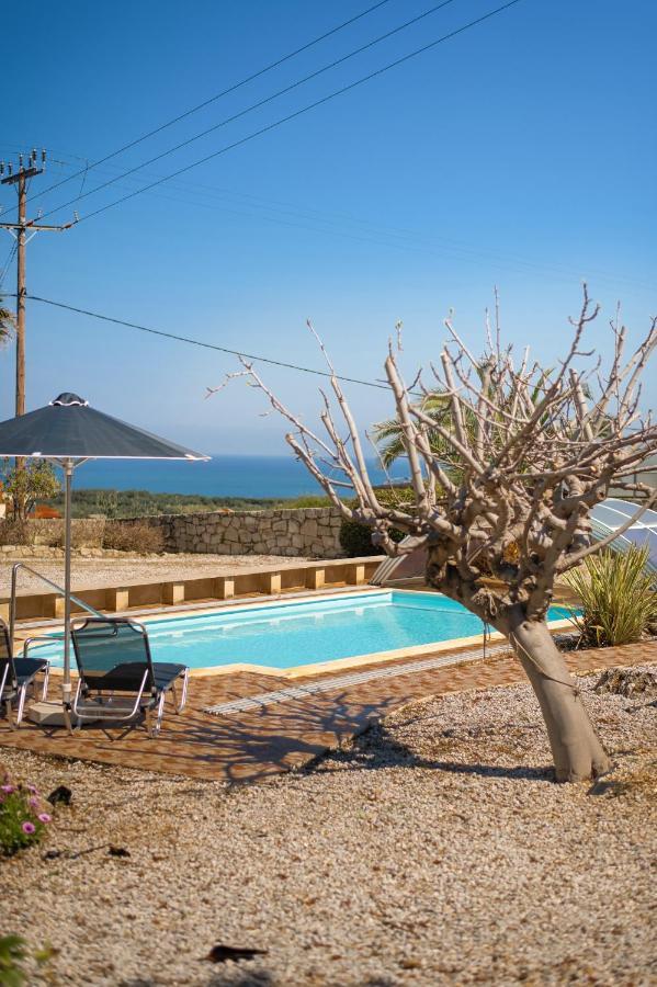 Villa Plaque Panoramic Seaview Chania (Crete)