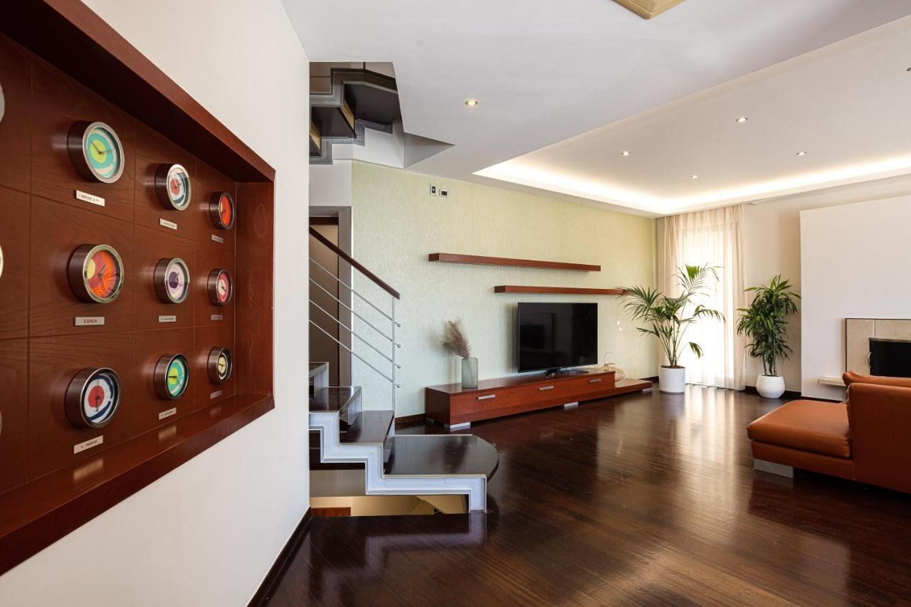 View - Heated Pool & Gym - Majestic Views - 5 Min Drive From Center Pousada Chrissi Akti Chania
