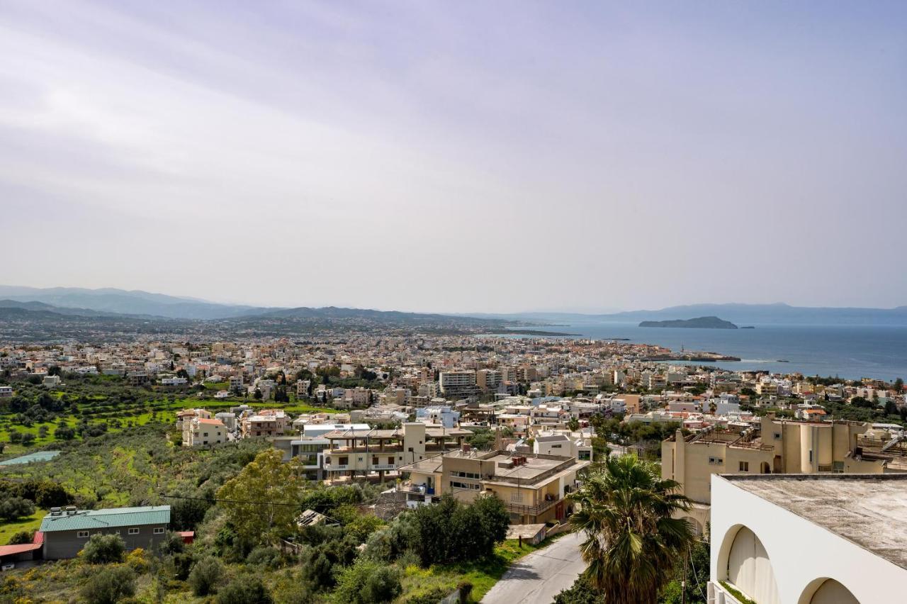 View - Heated Pool & Gym - Majestic Views - 5 Min Drive From Center * Chrissi Akti Chania