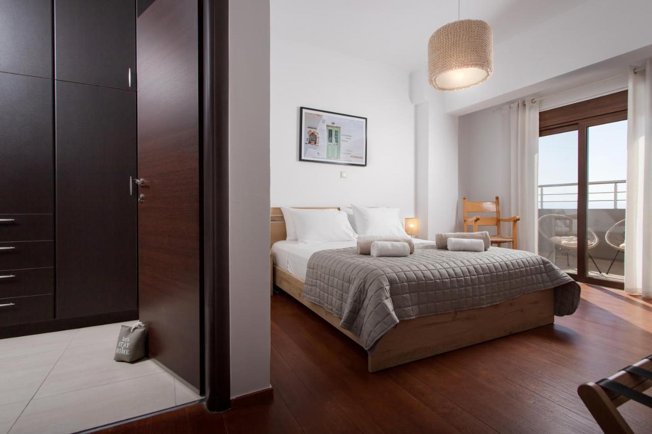 Overview Chania With Sea View And Amazing Sunset Appartement