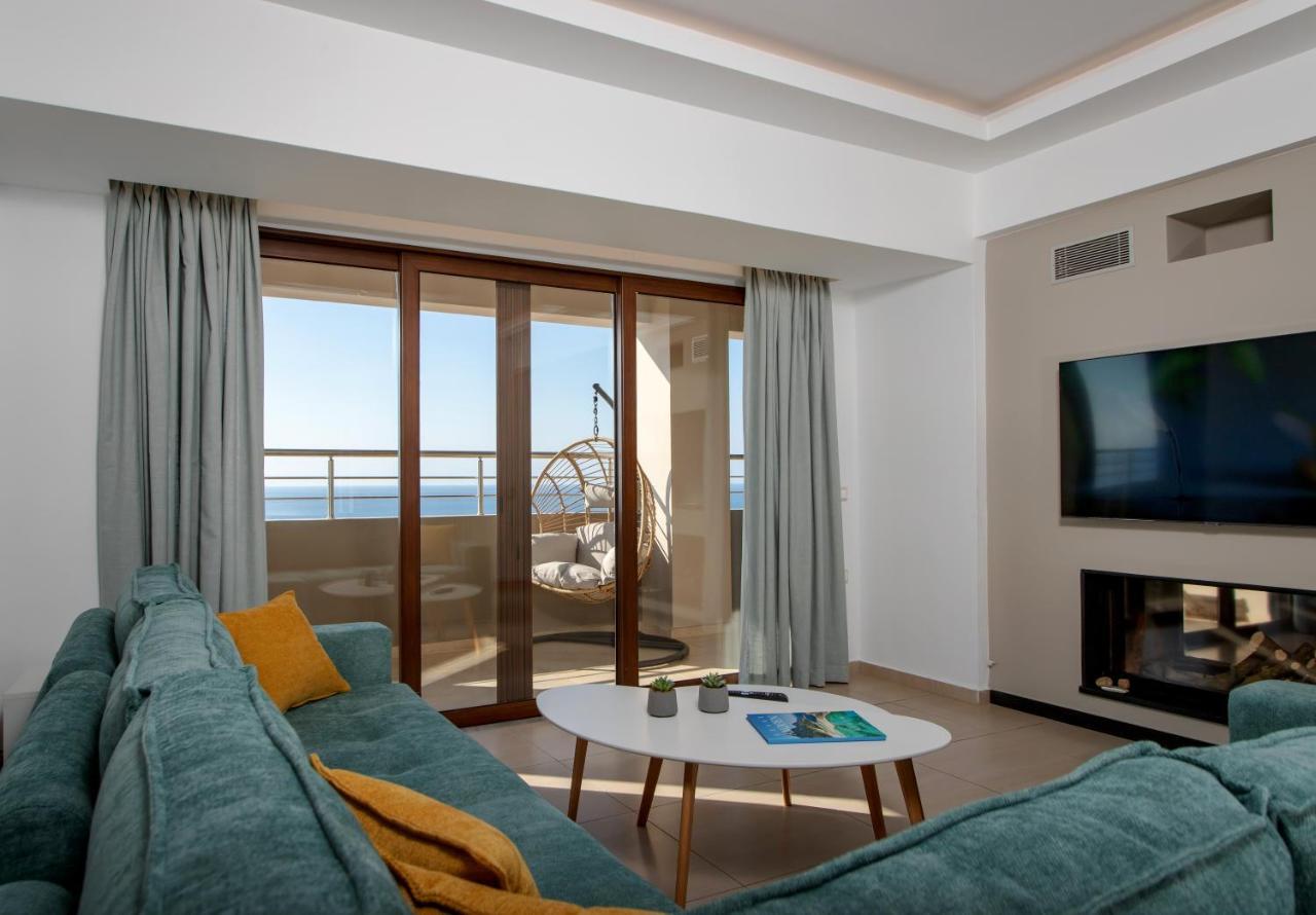 Overview Chania With Sea View And Amazing Sunset Appartement Chania (Crete)