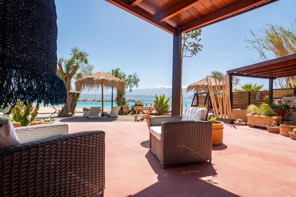 Sea And Sun Metaxy Mas, Brand-new, Beachfront ! *