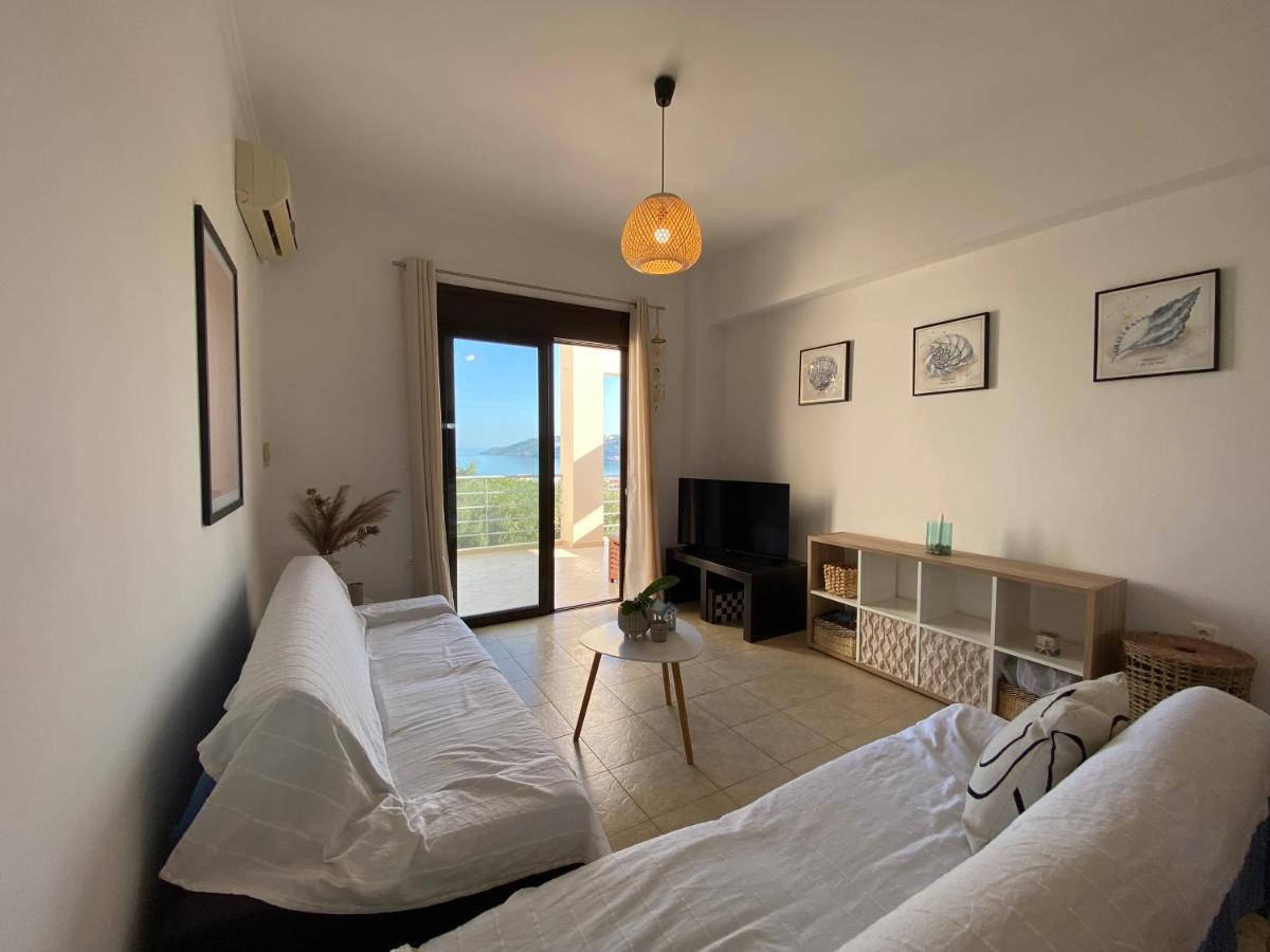 Seaview With Shared Pool, Almyrida Chania (Crete)