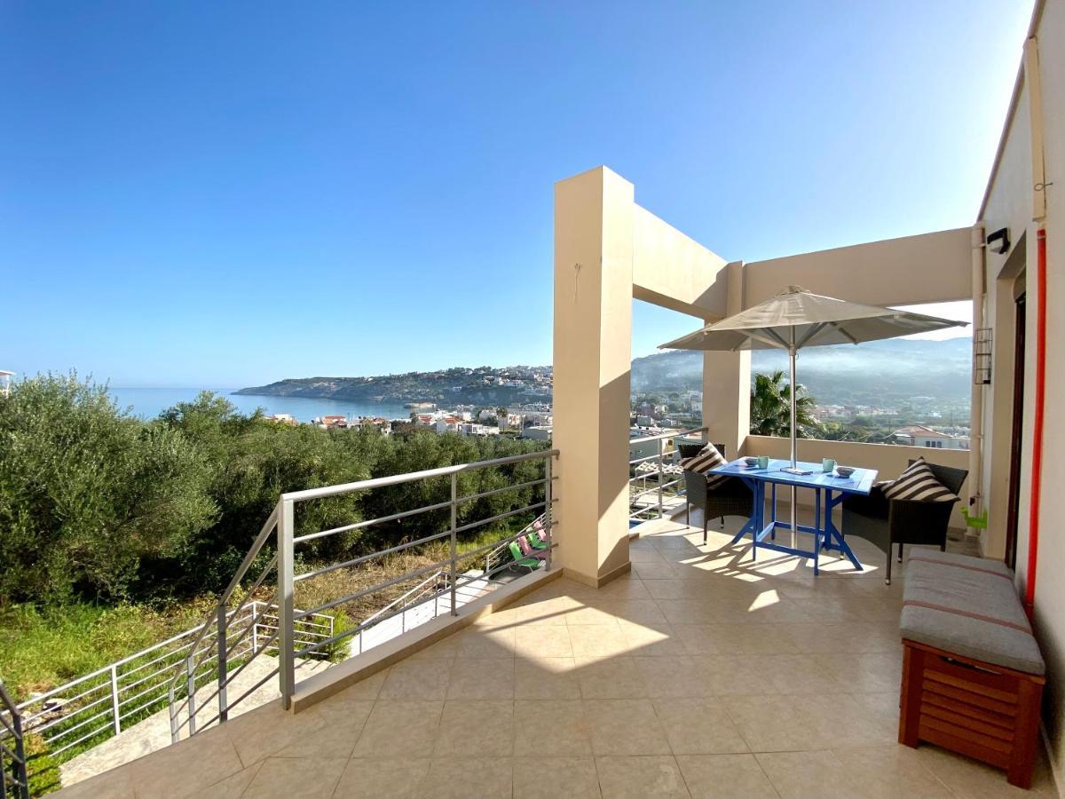 Seaview With Shared Pool, Almyrida