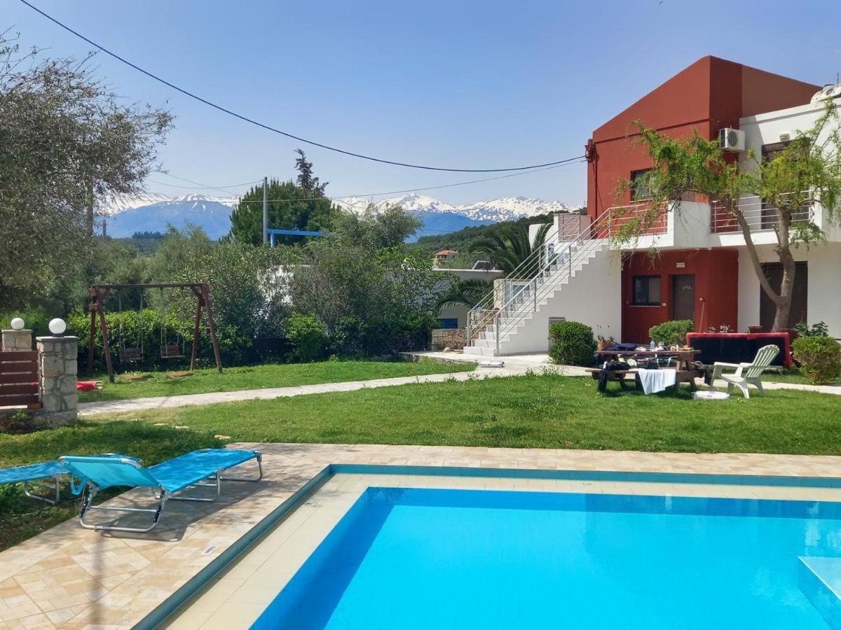 Mati- Cozy Apartment- Close To The Of Almyrida With A Shared Pool