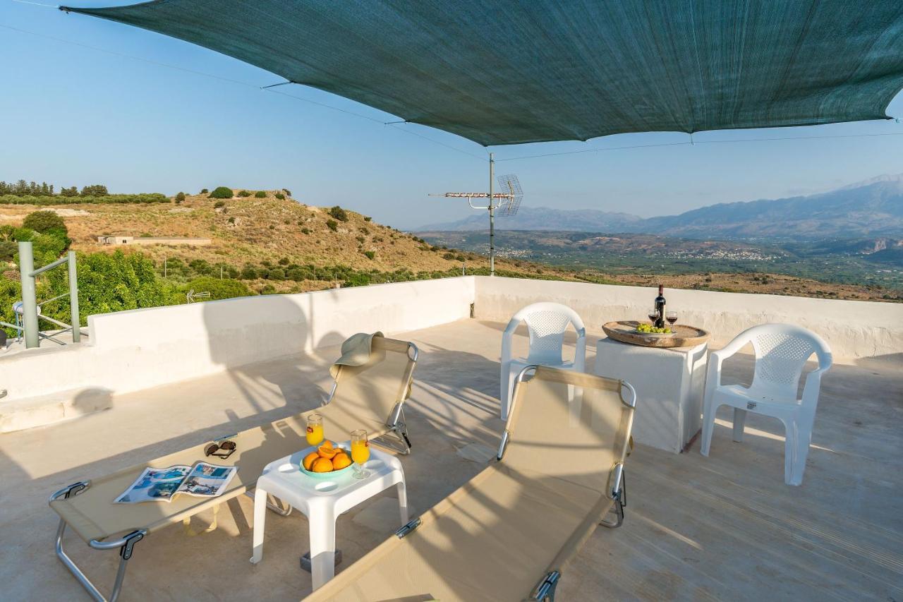 Bella-maria At Aptera With Mountain And Sea View !! Chania (Crete)