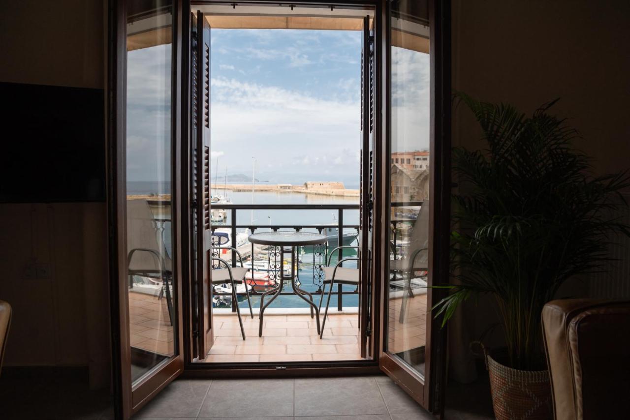 Destino Overlooking The Venetian Port Of Chania *