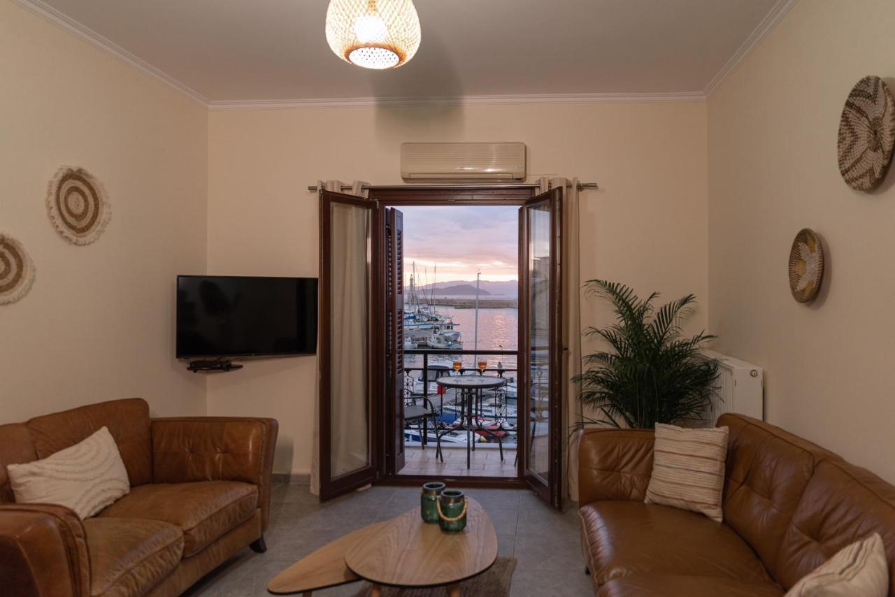 Destino Overlooking The Venetian Port Of Chania
