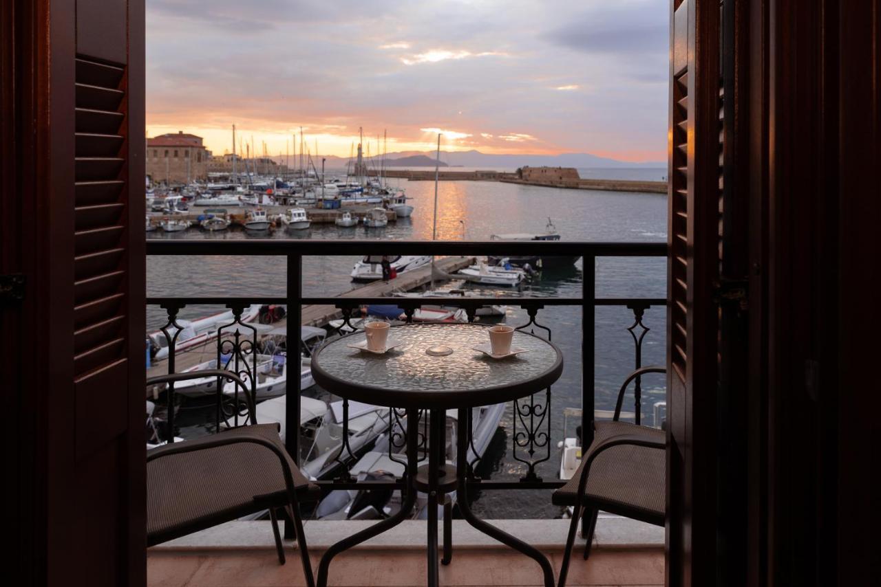 Destino Overlooking The Venetian Port Of Chania Chrissi Akti Chania