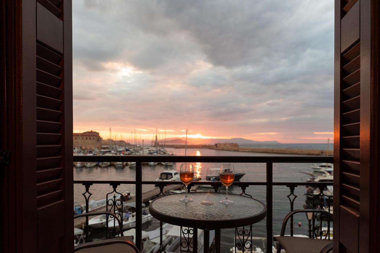 Destino Overlooking The Venetian Port Of Chania Chrissi Akti Chania