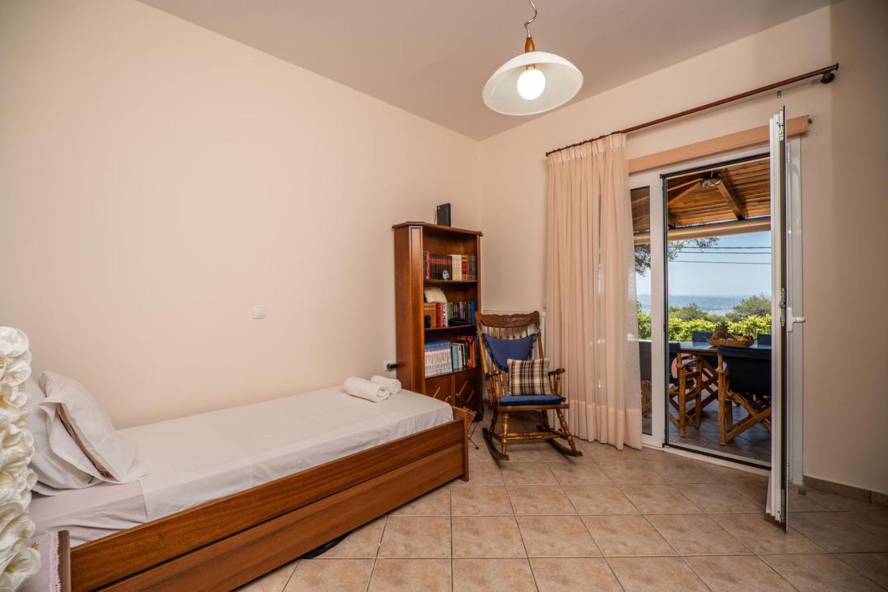 Silva, Garden & Sea View, 3 Bedroom -10 Min Drive From Center Chania (Crete)