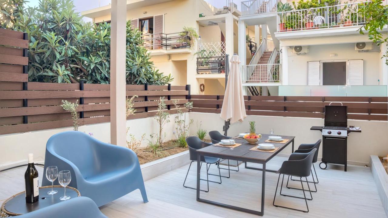 Jasminestay - Two Bedroom With Backyard Appartement Chania (Crete)