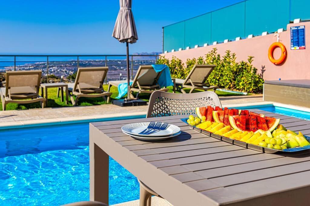Lia With Private Eco Pool - Amazing View *