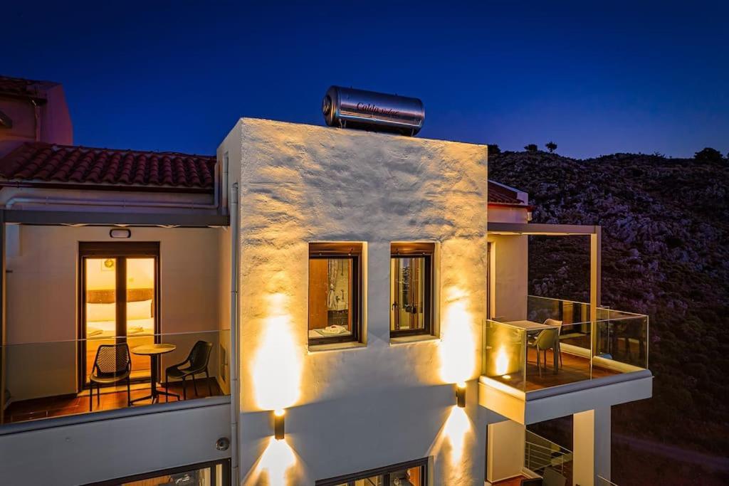 Lia With Private Eco Pool - Amazing View Apartment Chania (Crete)