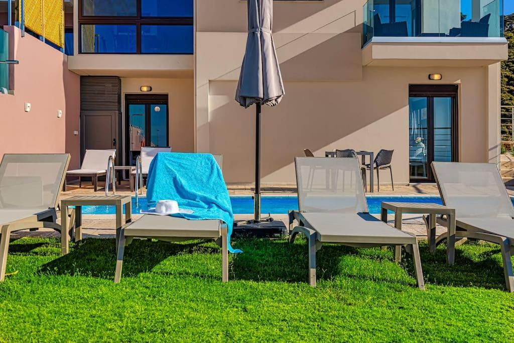 Lia With Private Eco Pool - Amazing View * Chania (Crete)