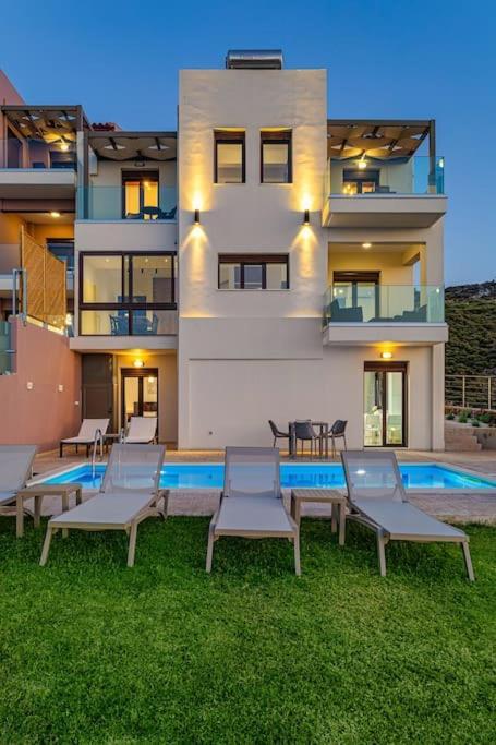 Lia With Private Eco Pool - Amazing View Apartment