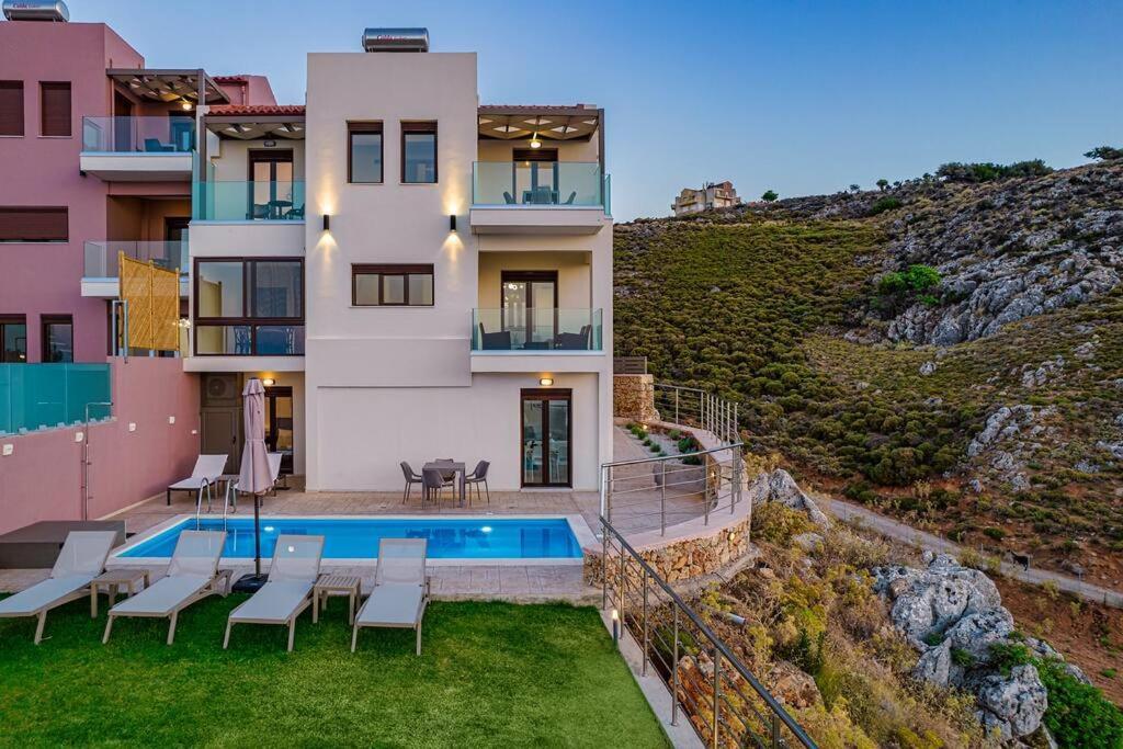Lia With Private Eco Pool - Amazing View *