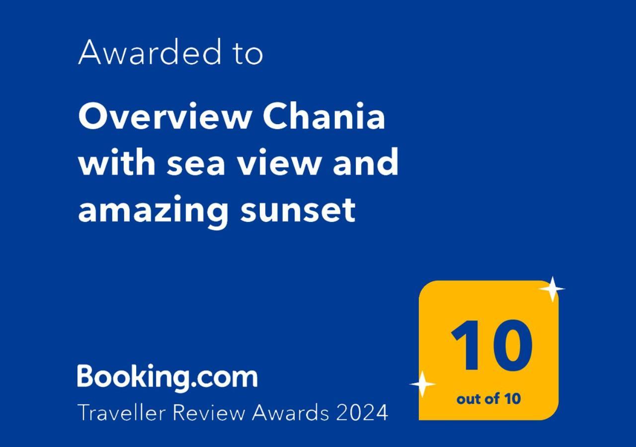 Appartement Overview Chania With Sea View And Amazing Sunset