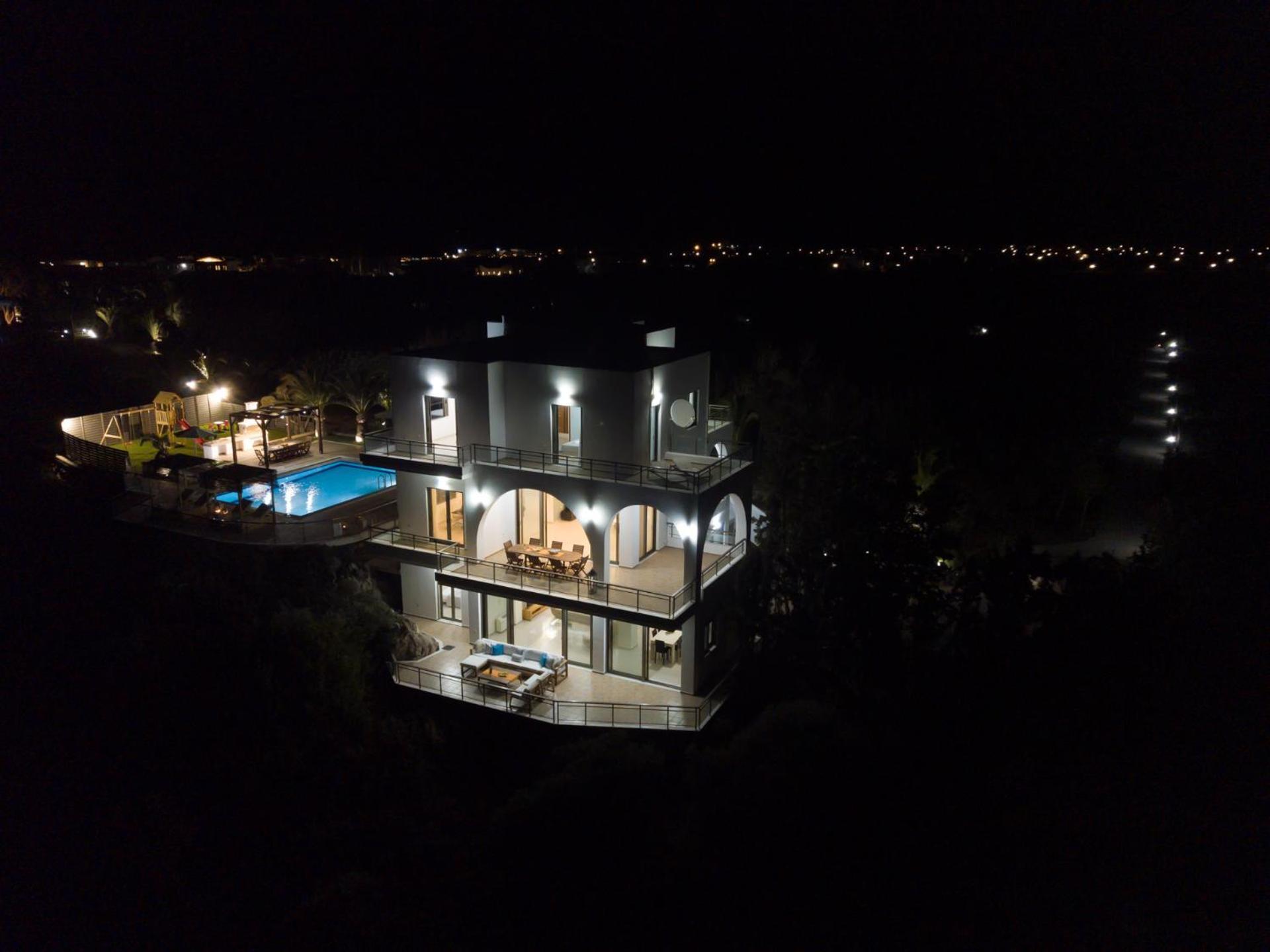 Villa Del Sole, Private Pool And Amazing Sea View Chania (Crete)