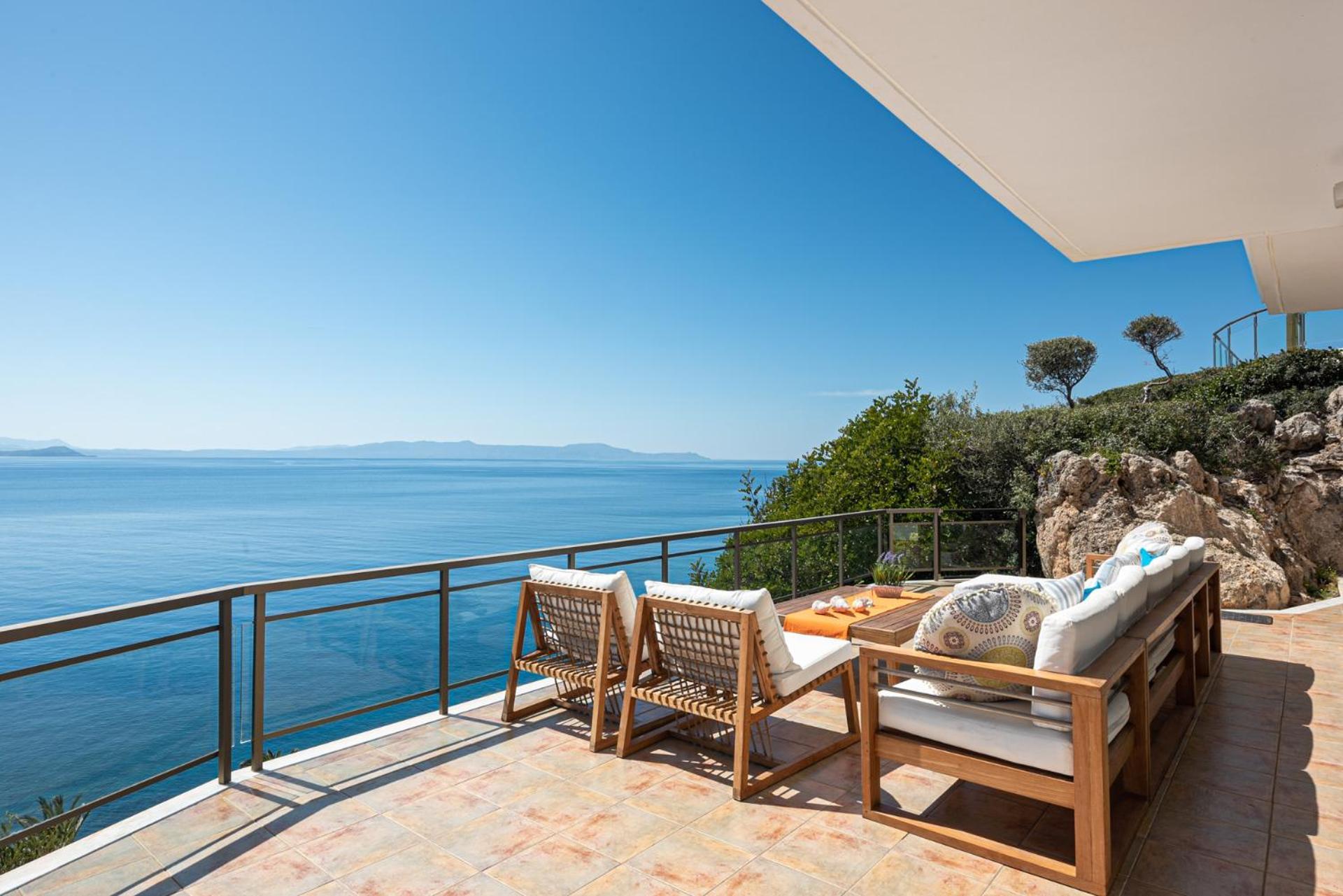 Villa Del Sole, Private Pool And Amazing Sea View Chania (Crete)