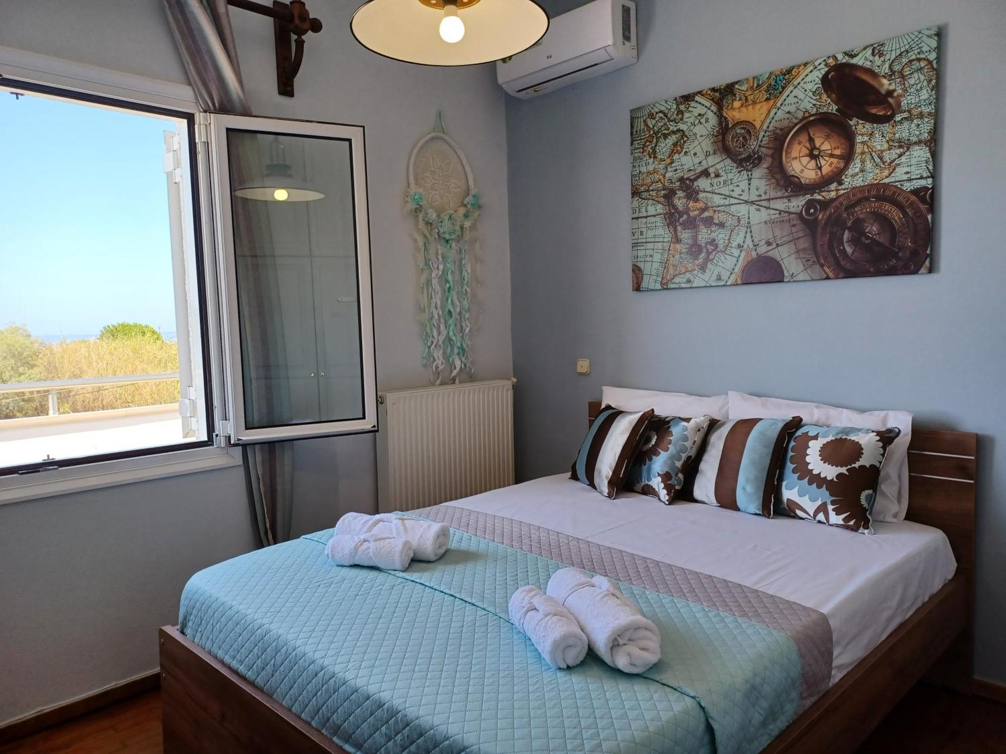 Casa Dastele Remarkable Seaview 5' From The Sea Villa Chania (Crete)