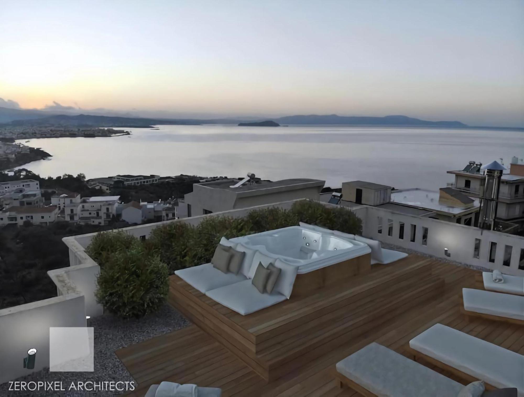 With Rooftop Hot Tub Apartment