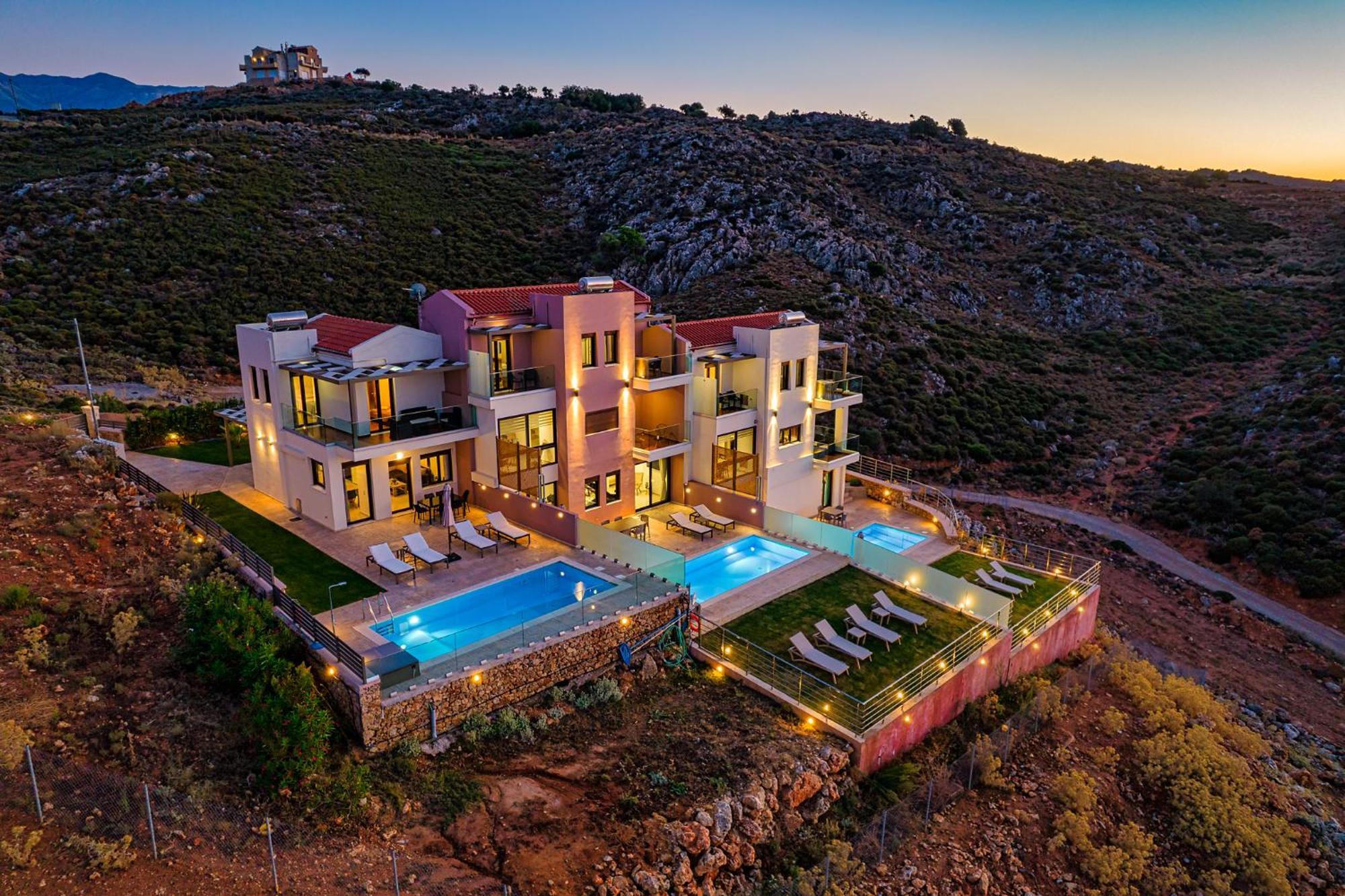Mari Chania, With Private Ecologic Pool And Amazing View! * Chania (Crete)