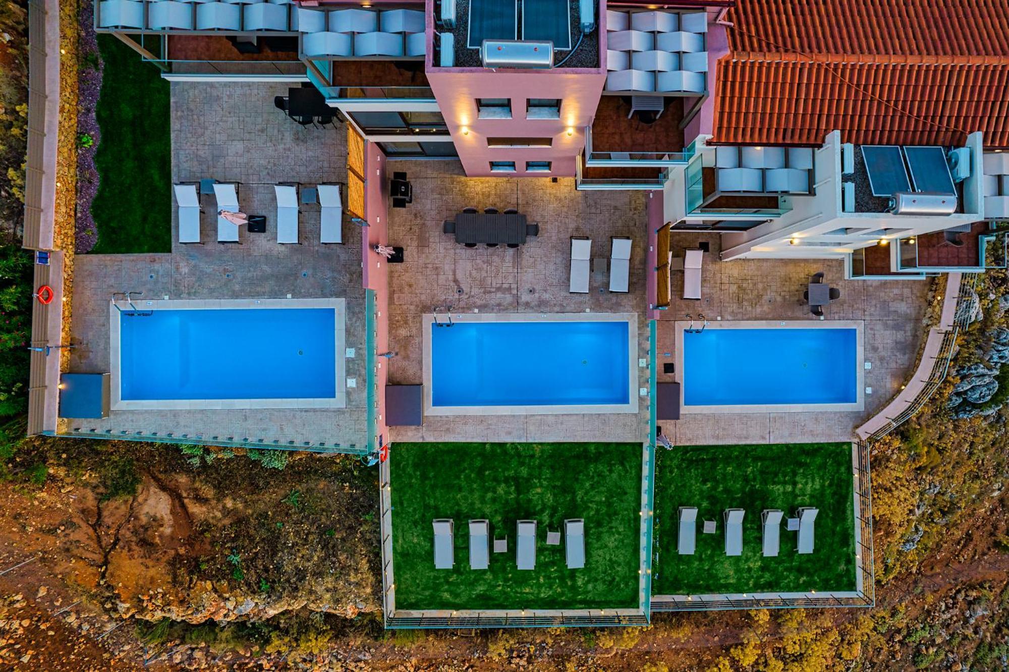 Villa Mari Chania, With Private Ecologic Pool And Amazing View! *