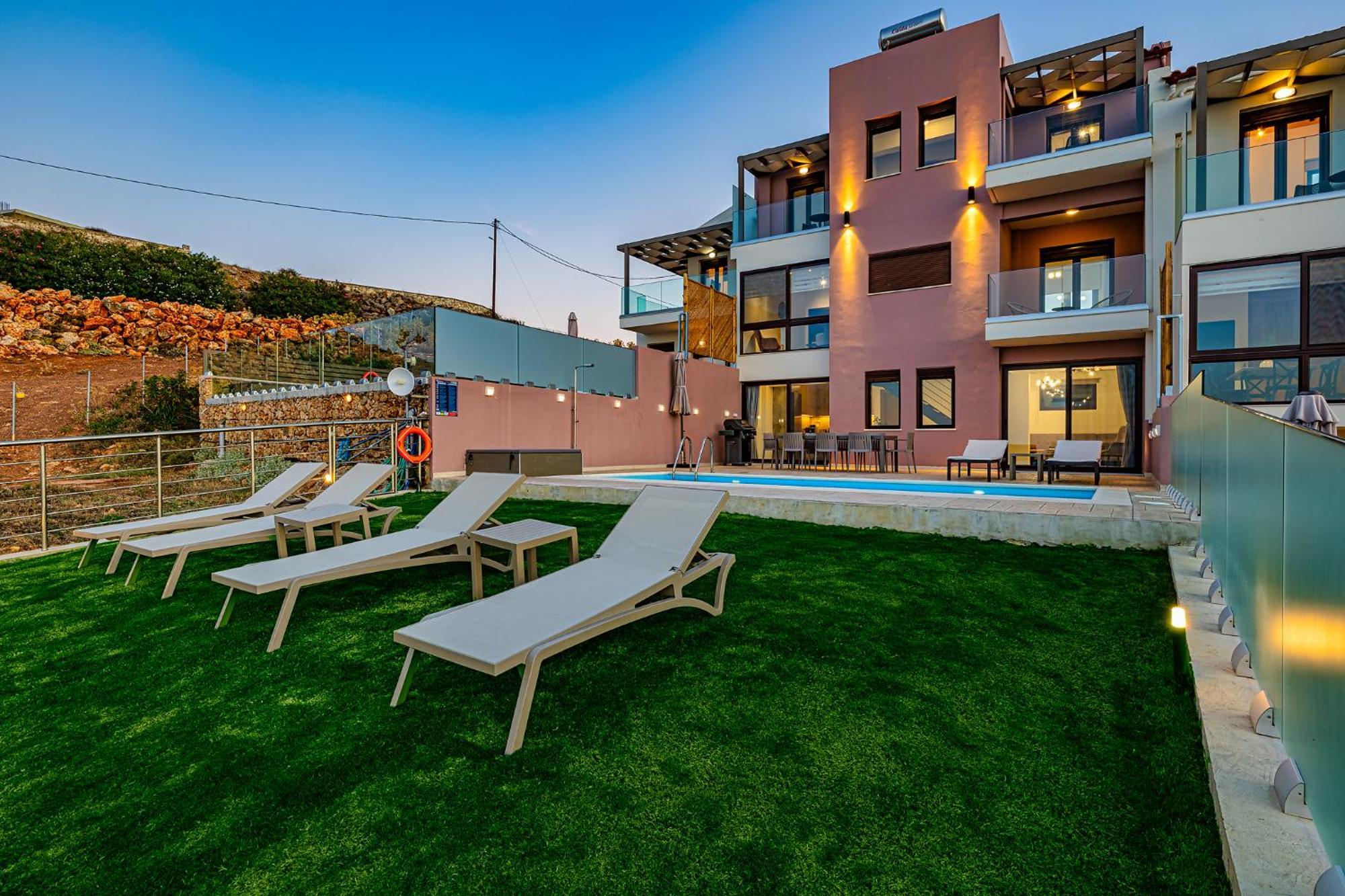 Mari Chania, With Private Ecologic Pool And Amazing View! * Chania (Crete)