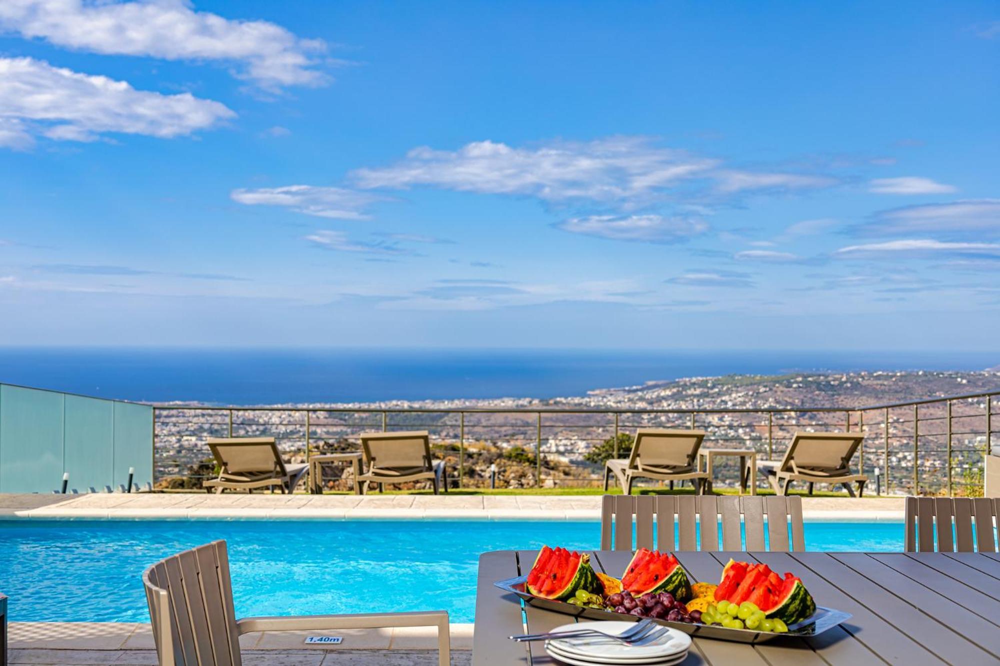 Mari Chania, With Private Ecologic Pool And Amazing View!