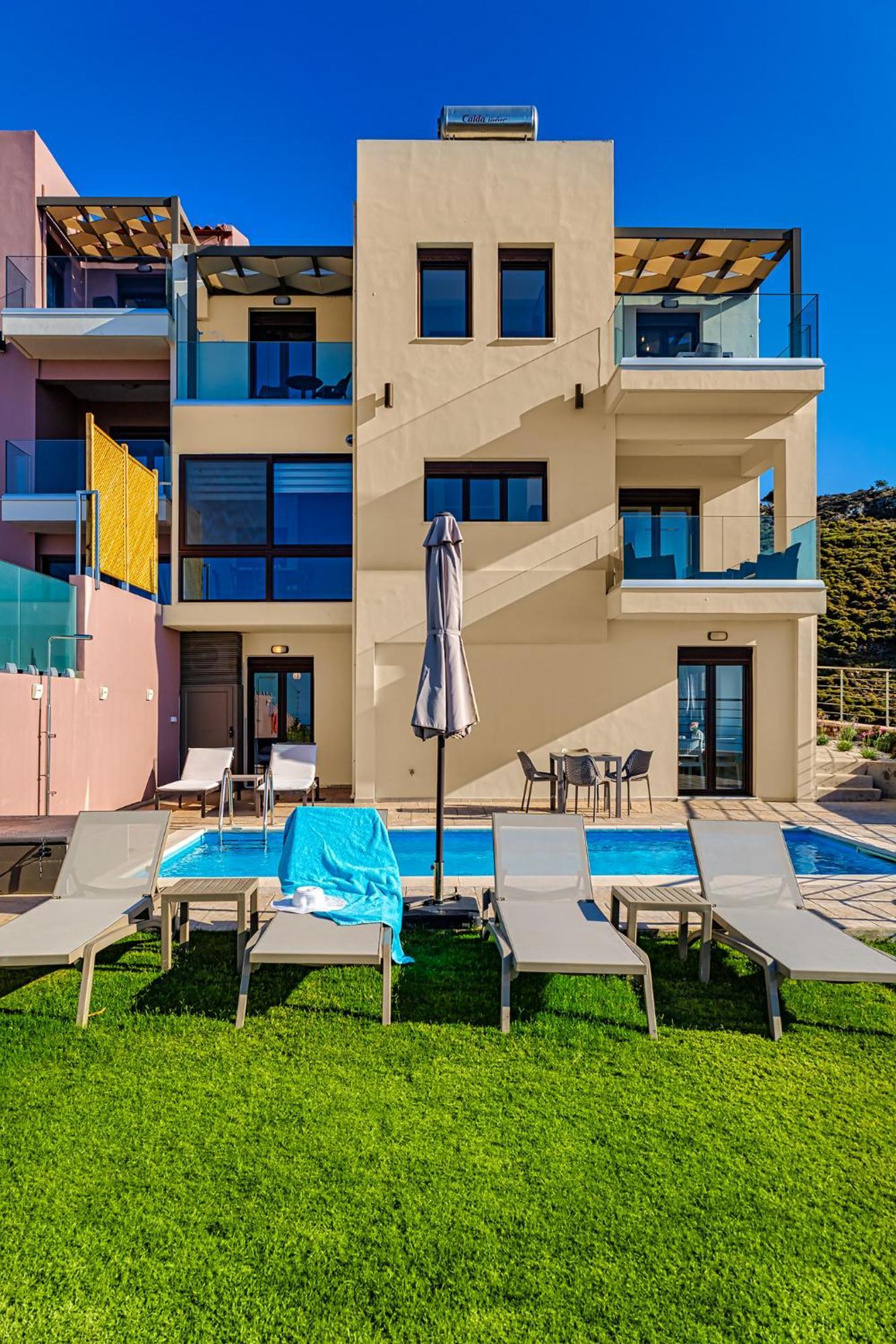 Lia Chania With Private Ecologic Pool And Amazing View! Villa *