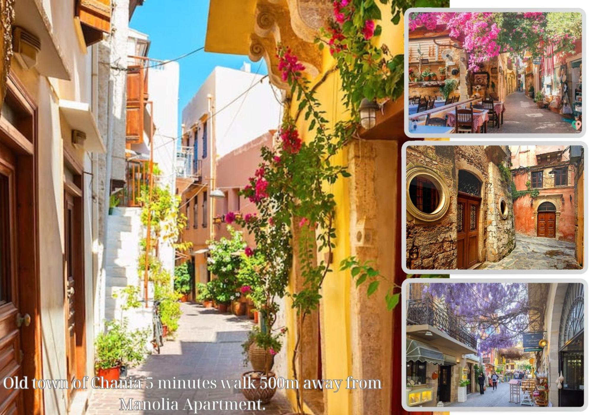 Apartment Center Manolia Dream 1 Bedroom 100m Away From The Beach