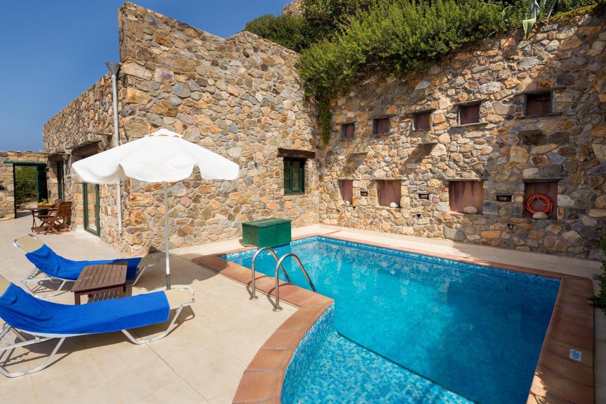 Villa Seaview Amphitriti With Private Pool, 20 Min From Elafonissi *