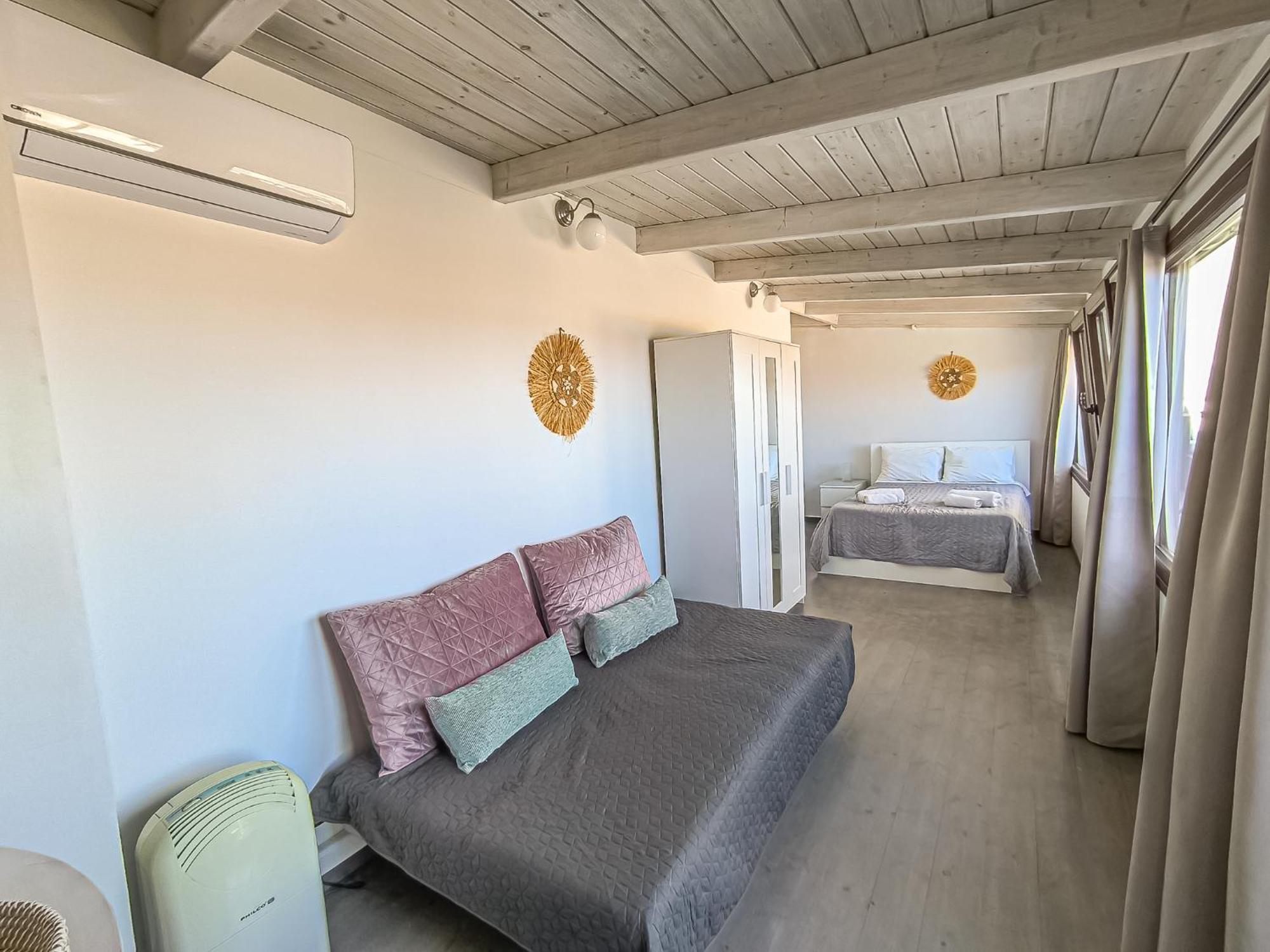 Ferienhaus Charming Old Tannery House With Spacious Veranda And Stunning Sea View! Chania (Crete)