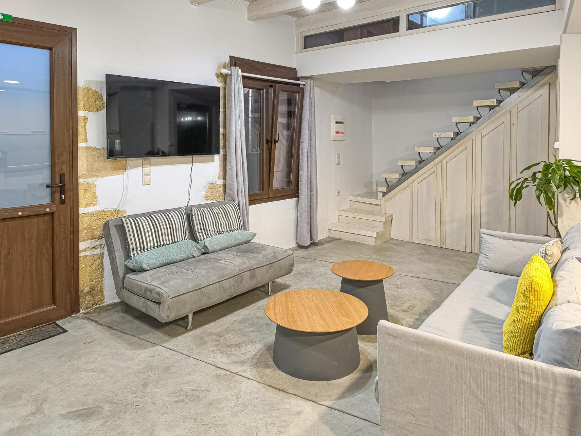 Charming Old Tannery House With Spacious Veranda And Stunning Sea View! Holiday home Chania (Crete)